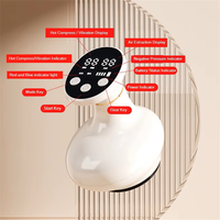 Article populaire : Masseur électrique 3-en-1 pour le corps 50 ℃   Appareil intelligent de thérapie par ventouses 1200 mAh pour soulager les douleurs musculaires