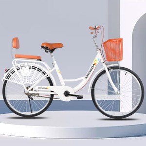 Bicicleta de Carretera Clásica de Acero Ligero de Una Velocidad, 22-24-26 Pulgadas, para Desplazamientos y Uso en la Playa, Unisex, para Adultos, Venta al Por Mayor de Fábrica - Product Image 5