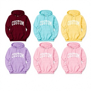 Custom Men's Winter Pullover Hoodie Collection Heavyweight 100% Cotton <b>Fleece</b> <b>Sweatshirt</b> Pocket Breathable Casual Blank Hoodies - Product Image 6