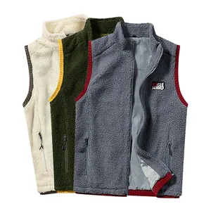 New Design Practical Vest Coat for Men and Women Warm Cashmere Unisex Sleeveless Jackets