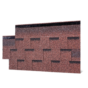 Asfalto Teja Doble Cubierta Laminado Impermeable Puesta De Sol Rojo - Product Image 2