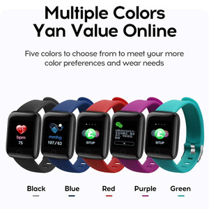 Montre connectée intelligente numérique étanche 116 Plus D13 IP68, meilleure marque, tension artérielle, montre connectée, réveil, compatible Fitpro - Product Image 6
