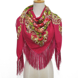 <span class=keywords><strong>Scialle</strong></span> <span class=keywords><strong>di</strong></span> nappe invernali <span class=keywords><strong>di</strong></span> <span class=keywords><strong>marca</strong></span> nazionale per le donne <span class=keywords><strong>di</strong></span> grandi dimensioni stampato cotone floreale quadrato sciarpa digitale Hijab motivo a strisce animale - Product Image 3