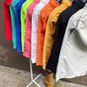 Customized Logo <b>Men</b> Summer Solid Color Beachwear Swim <b>Trunks</b> Wholesale 100% Polyester <b>Men's</b> Swim Shorts - Product Image 4