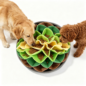 Alfombrilla olfativa para perros y gatos, comedero lento, juguete interactivo de rompecabezas para entrenamiento olfativo, alivio del estrés, juego de exploración nasal y forrajeo, almohadillas olfativas para mascotas - Product Image 1
