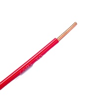 Fil TH Fil électrique en cuivre 1*6mm2 Fil électrique en cuivre rigide H07V-U 6mm2