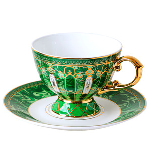 Stunning High End Exquisite European Bone China Coffee Cup Designer Niche <b>Light</b> Luxury Elegant British Tea Cup - Product Image 3