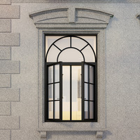 Vente en gros Café Villa Chambre à coucher Portes et fenêtres en alliage d'aluminium personnalisées en alliage d'aluminium