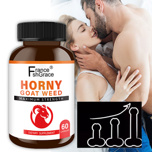 Complément alimentaire personnalisé à base d'herbe cornée de chèvre pour adultes, favorise l'énergie, capsules d'herbe cornée de chèvre, pilules pour l'agrandissement du pénis - Product Image 1
