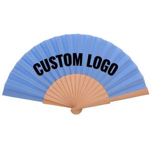 Éventail décoratif personnalisé imprimé, pliable, pour mariage, fête, événements, décoration intérieure et cadeaux promotionnels - Product Image 1