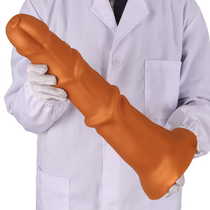 Scarletsin D-66-1 Dildo Super Spesso e Grande, 100% Impermeabile, Morbido, per il Piacere Femminile, Giocattolo Sessuale per Adulti, Taglia M - Product Image 1
