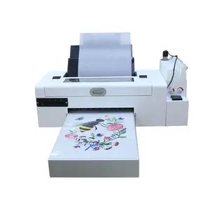 Nueva actualización de la impresora imprimante L1800, directa a la impresora de tinta de película, máquina de impresión A3 para ropa