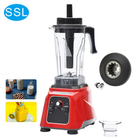 Smoothie Licuadora industriel 1500W haute puissance Commercial presse-agrumes Sorbet Nutri mélangeur avec 98 séries