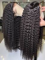 Perruque en cheveux humains vierges bruts bouclés Pixie Birmans, alignement des cuticules, sans colle, Lace Front, 100% cheveux humains bruts, vente en gros