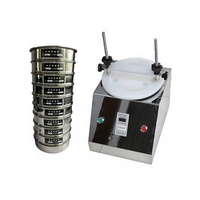 Moteur circulaire de laboratoire en acier inoxydable 304 personnalisé, maille 300, pour agitateur de tamis pour l'analyse de la granulométrie
