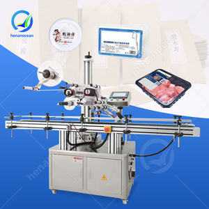 Máquina Etiquetadora Automática Horizontal para Separación de Páginas, para Botellas Redondas de 10 ml, Latas y Tarros, Producto Nuevo de OCEAN - Product Image 1