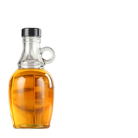 Botol Kaca Bulat Grosir dengan Tutup Sekrup dan Pegangan, Kapasitas 50-2500ml untuk Anggur dan Minuman Keras, Ukuran Leher 15mm untuk Tequila dan Diffuser