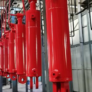 Cylindre hydraulique haute pression, cylindre de télescope à 7 étapes pour pelle, tracteur, direction de dérapage, camion, chargeuse sur pneus, fendeuse de bûches - Product Image 4