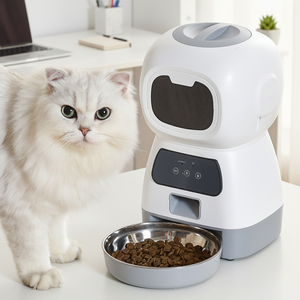 OEM otomatik kedi akıllı besleyici 300W piksel kamera uzaktan Video sızdırmaz dayanıklı paslanmaz çelik plastik <span class=keywords><strong>Pet</strong></span> besleme sistemi - Product Image 4