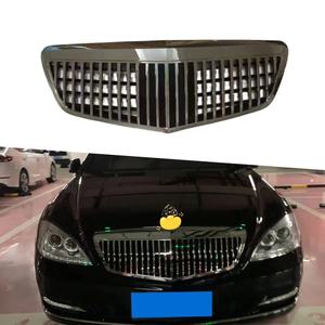 กระจังหน้า W221 Mercedes-Benz S-Class อะไหล่ ABS 2009-2012สไตล์ Maybach - Product Image 1