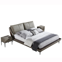 Meubles de chambre à coucher, meuble de luxe, lit King Size