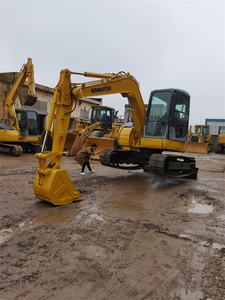 Komatsu PC78US 120 Series 120-2/3/5/6 Pelles d'occasion 12 tonnes Composant d'origine Bulldozers de marque japonaise Stock disponible en vente - Product Image 3