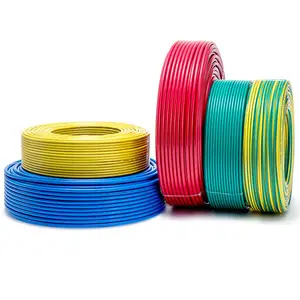 LANP Wire And Cable National Standard 7-strand PVC Insulated Single Core Wire Copper 100 Meter Roll