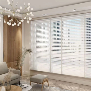 Persianas eléctricas <span class=keywords><strong>de</strong></span> madera personalizadas para puertas correderas, listón ancho, estructura <span class=keywords><strong>de</strong></span> madera Real, cable <span class=keywords><strong>de</strong></span> Control lateral para gestión <span class=keywords><strong>de</strong></span> luz <span class=keywords><strong>de</strong></span> privacidad - Product Image 1