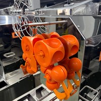 Industriële sinaasappelpers met hoge opbrengst, zonder kast, tafelmodel, automatische invoer
