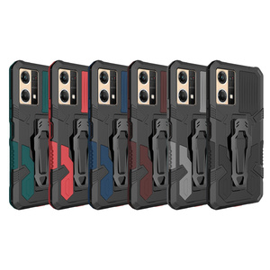 เคสกันกระแทกแบบแม่เหล็กสำหรับ <span class=keywords><strong>Oppo</strong></span> Reno 7 6 5 4 10 PRO / A16K A17K A36 A78 A57S  พร้อมคลิปหนีบด้านหลังและขาตั้งอเนกประสงค์ - Product Image 6