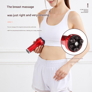 Appareil de massage abdominal électrique portable ODM, pétrissage universel et compresse chaude pour tout le corps, mini taille et abdomen - Product Image 4