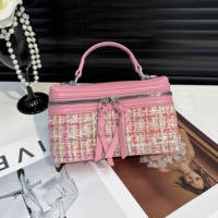 Tas Tote Kulit PU Logo Kustom Gaya Vintage Tas Selempang Desain Fashion untuk Wanita Penggunaan Sehari-hari