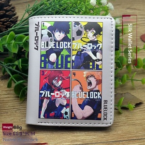 8 Diseños de Carteras con Cierre de Anime Azul, Isagi Yoichi, Nagi Seishiro, Monedero con Cremallera, Tarjetero, Cartera para Hombre - Product Image 1