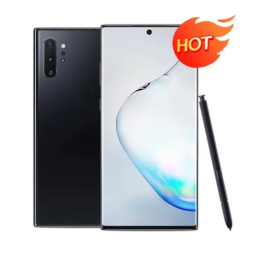 Samsung Note 10 10 plus USバージョンの場合、ロック解除された中古携帯電話セルラレオリジナルノート89ノート20中古電話