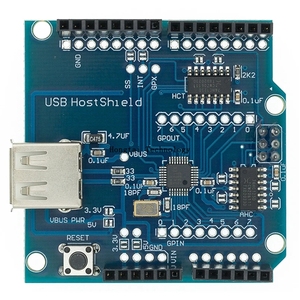 Módulo Electrónico USB Host Shield 2.0 Compatible con Android ADK DIY para Placa de Desarrollo UNO MEGA MAX3421 - Product Image 1