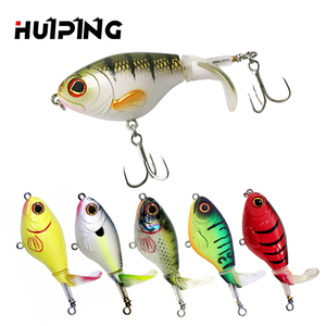 HUIPING Esca Artificiale Rotante per Pesci, 75mm Whopper Plopper, Esca da Pesca Topwater Popper, Esca per Bass e <span class=keywords><strong>Luccio</strong></span>, Crankbait - Product Image 6
