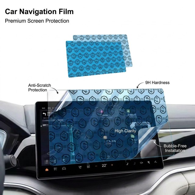 9H Hardness Anti-shock Tempered Glass Texture Film for Screen Protector Laser Cutting Machine 20*30cm Sheet