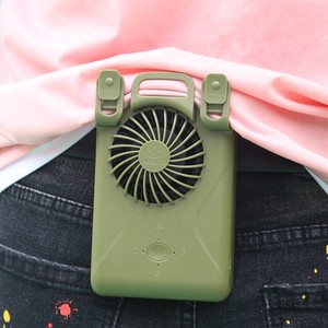 HADATA F66 Waist <b>Neck</b> <b>Fan</b> 9600mAh Rechargeable Wearable Portable Cooler Green Black - Product Image 1