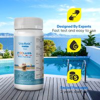 Harga pabrik kolam renang & Alat penguji air Spa bebas klorin PH Total alkalinitas Kit