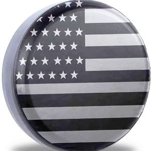 2025 LOGO personalizado 4WD 14 "15" 16 "17" 18 "PU PVC cubierta de rueda de neumático a prueba de agua cubierta de neumático de repuesto para <span class=keywords><strong>JEEP</strong></span> Wrangler Highlander - Product Image 4