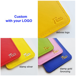 <span class=keywords><strong>Porta</strong></span> <span class=keywords><strong>Carte</strong></span> di <span class=keywords><strong>Credito</strong></span> e Biglietti da Visita Tascabile Sottile e Minimalista in Ecopelle PU con Logo Personalizzato a Rilievo, di Grande Successo e con Basso MOQ - Product Image 6