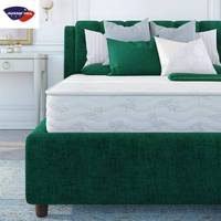 Matelas pliable compressé en boîte, fabrication OEM Foshan, matelas à ressorts ensachés, taille simple, king, queen, avec certification ISO9001