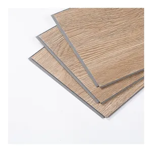 PVC Click flooring Luxury Embossed grey modern Fiberglass Customization Flooring Supplier Cheap Factory Price
