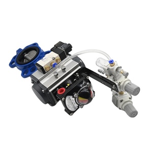 Válvula Neumática JTAIV DN40-DN300 de Doble/Simple Acción con Asiento de Goma para Agua/Aceite/Gas/Ácido, Modelo D971X-16C, Normal-Media - Product Image 5