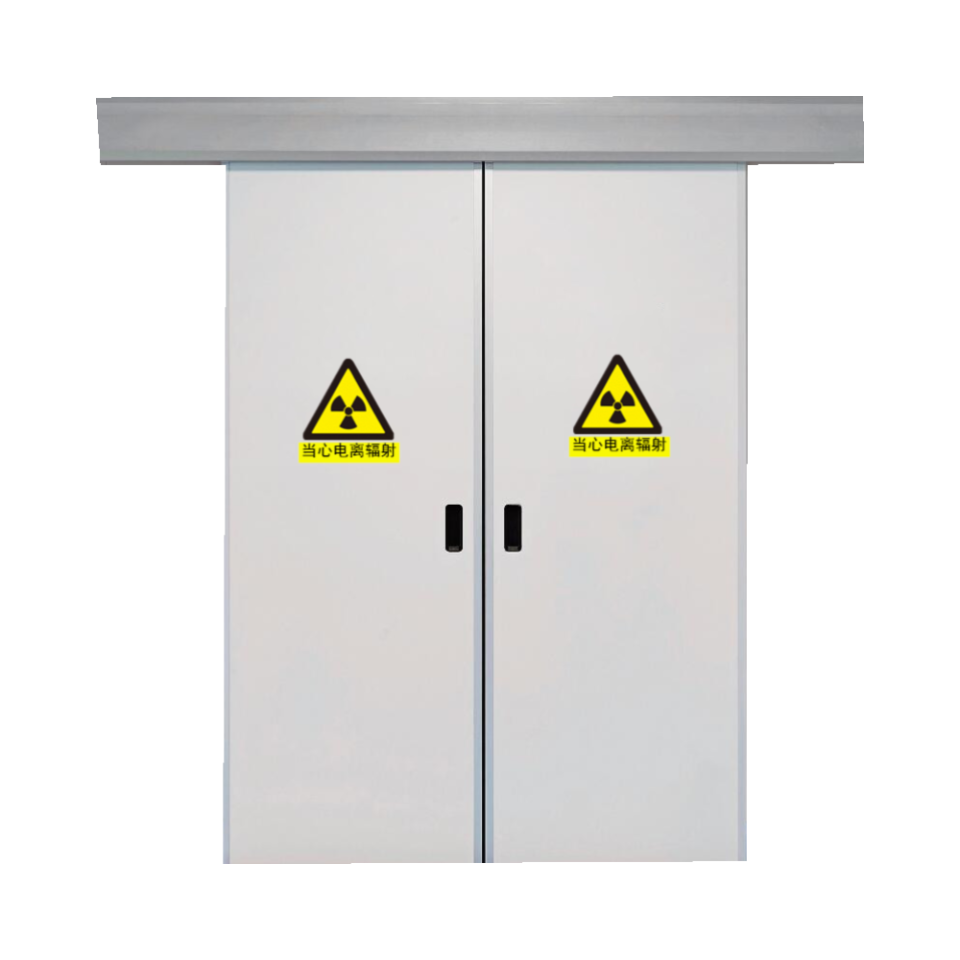 New Hospital Automatic Radiology Protection Lead Door Stainless Steel Lab Hospital Hermetic Sliding Air Cleaning Equipment
