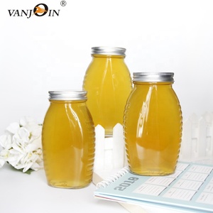 <span class=keywords><strong>330Ml</strong></span> Hình Dạng Độc Đáo Rỗng Thủy Tinh Trong Suốt Mật Ong Queenline Lọ Thủy Tinh Đựng Mật Ong Để Bán - Product Image 4