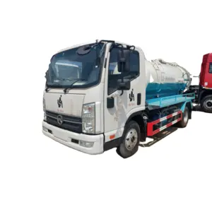 CLW 6000 liter truk penyedot debu, truk penyedot saluran pembuangan kecil
