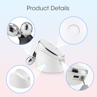 Masseur de cou relaxant à rouleaux, vibrations multiples, relaxation profonde, 650 mAh, 178 g, léger, en alliage de zinc, appareil de beauté personnel