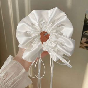 Coletero con Lazo de Satén Estilo Balletcore para Mujer, Elegante Lazo para Cola de Caballo Alta, Nueva Moda en Bandas Elásticas para el Cabello - Product Image 2