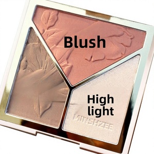 Poudre de fard à joues mat brillant à haute brillance Mingxizhi pour le visage - Product Image 1